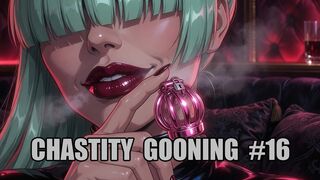 Chastity Gooning #16: Keyholder's Endless Tease