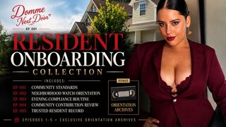 DOMME NEXT DOOR: RESIDENT ONBOARDING COLLECTION