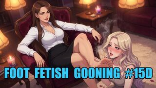 Foot Fetish Gooning #15D: Eternal Surrender to Pampered Perfect Soles (Animated, Music, Text)