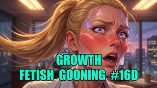 Growth Fetish Gooning #16D: Hypergrowth Goddess Trance (Animated, Music, Text)