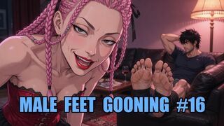 Male Feet Gooning #16: Goon for Male Feet