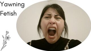 Opening my big mouth for you with every yawn