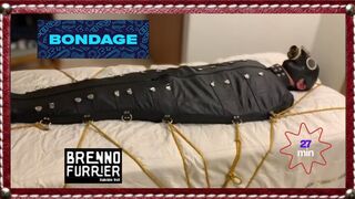 FROM THE STREETS TO SURRENDER - C4SBONDAGE26 - BDSM - BONDAGE - MUMMIFICATION - STRAITJACKET - LEATHERSACK - TOTAL RESTRAINT