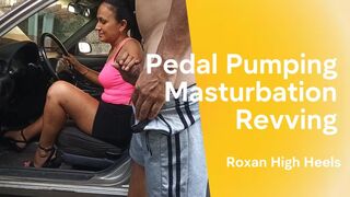 The neighbor helps me repair the car and I help him masturbate while I pump the pedals (3)