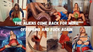 The aliens come back for more offspring and fuck again WMV