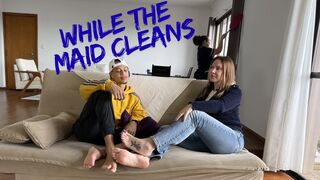 The maid’s step-son - He never knew he loved feet - Goddess Grazi