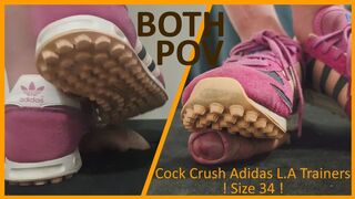 LittleShoes - Cock Crush Adidas L.A Trainers Size 34 | 032C