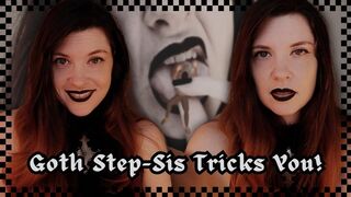 Giantess Goth Stepsister Tricks You by HannyTV from World of Vore