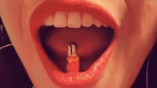Giantess Consumes Sub's Wife