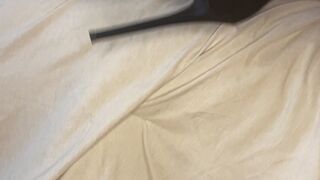 Stiletto High Heel Trample Tease - GoddessCokoKitty’s heel tips want to trample a chest