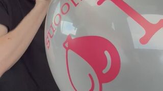 Blow to popping a 14” Belbal