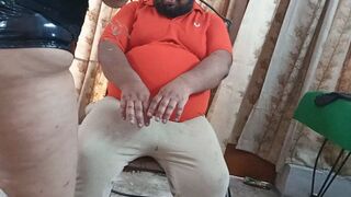 Indian Mistress Gives Hot blowjob and Rides My Cock