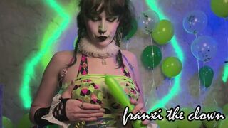 Clown's Balloon Dick Tricks