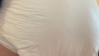 Diaper Boy Playing in Diaper and has accident