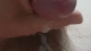 Masturbation cumshot