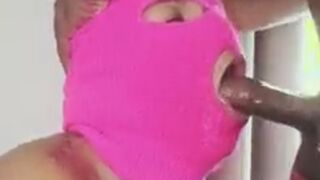 Cinnamon waffles performs a sloppy blowjob on Tony Waffles