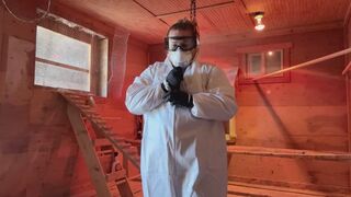Suit Up With Me: Chicken Coop Duty in Full Gear