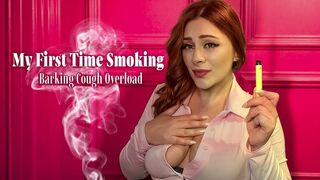 Kapree's First Time Smoking - Barking Cough Overload