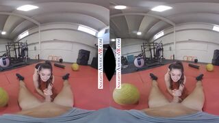 Naughty America - Gianna Gem Fucks you in the gym