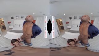 YOUR WIFE SUCKS YOUR COCK WHILE SHE GETS POUNDED BY A BIG BLACK COCK