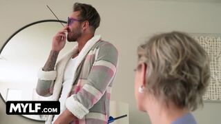 House Inspector Dee Williams Gets Hard Pounding And Anal Creampie From Young Stud - Mylf Classics