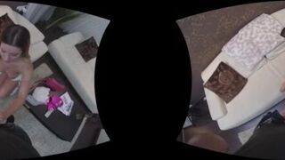 VR - Teen Pays For Rental Flat With Anal Sex With 10 Inch Cock