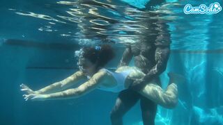 Underwater Sex Amateur Teen Crushed By BBC Big Black Dick