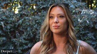 Deeper. Beautiful petite Lilly devours Anton's throbbing BBC