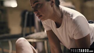 Rebellious Kenzie Reeves Handcuffed and Fucked By Officer Abigail Mac