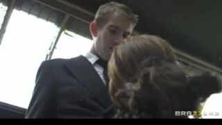 Danny D fucks horny perky-tit black doctor slut in lingerie with big dick