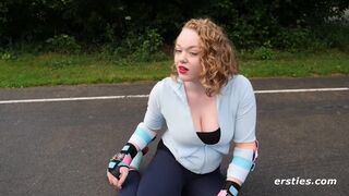 Sarah Shows Us How She Masturbates