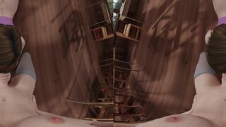 Futanari VR Porn with Milf and Coed milking each others big cocks