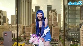 Camsoda - Lizzie Love Cosplay As Hinata Hyuga - Naruto - Masturbates On Sybian