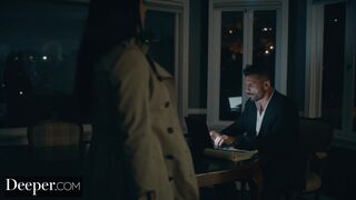 Deeper. Maitland Ward Passionate Threesome with Ivy Lebelle