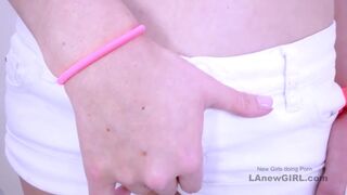 Beautiful Blonde Teen with perfect Tits