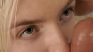 Age Gap Hookup | Skinny Blonde Fucks Older Man