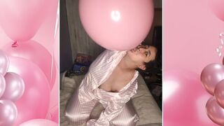 Non Pop Squeaky Pink Pressure – 17 inch Tuftex Tease with Deflation - Looner Non Pop