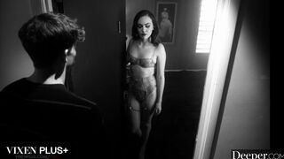 Deeper. Stunning Mystery-Woman Freya Parker Rides Young Motel Clerk's Dick All Night