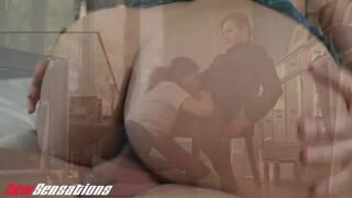 New Sensations - Schoolgirl Kimora Quin Has No Panties Under Skirt
