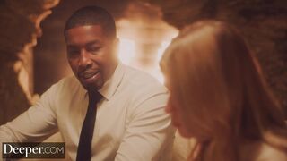 Deeper. BBC Deepthroat by Leah Lee While Husband is ing