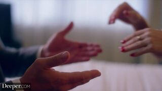 Deeper. Bridesmaid Anna Claire distracts the jilted groom