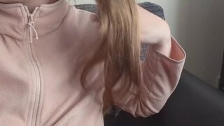 Long hair twirl