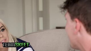 TeenPies - Beautiful Blonde Schoolgirl Gets Creampied By A Big Dick Stud