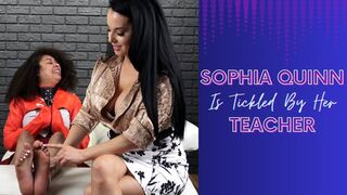 Princess Sophia Quinn Is Tickled By Her Teacher
