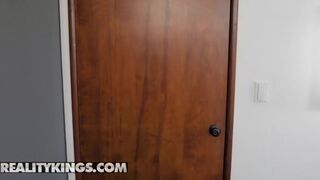 Reality Kings - Teen spies on couple until they let her join