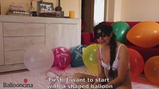 3 Months of Ballooncina Studio: Celebrating Big Pops & Fun! 1 Hour of Balloon Play!