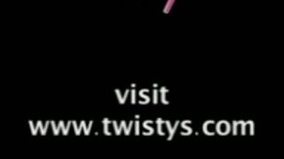 SKINNY TIGHT BIG TIT TEEN BRUNETTE IN HEELS MASTURBATES