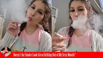 Real Smoking Girl