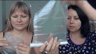 BLOWING UP and POPPING PLASTIC BAGS 20 BP