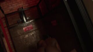 Horny construction worker plows a busty ebony bitch